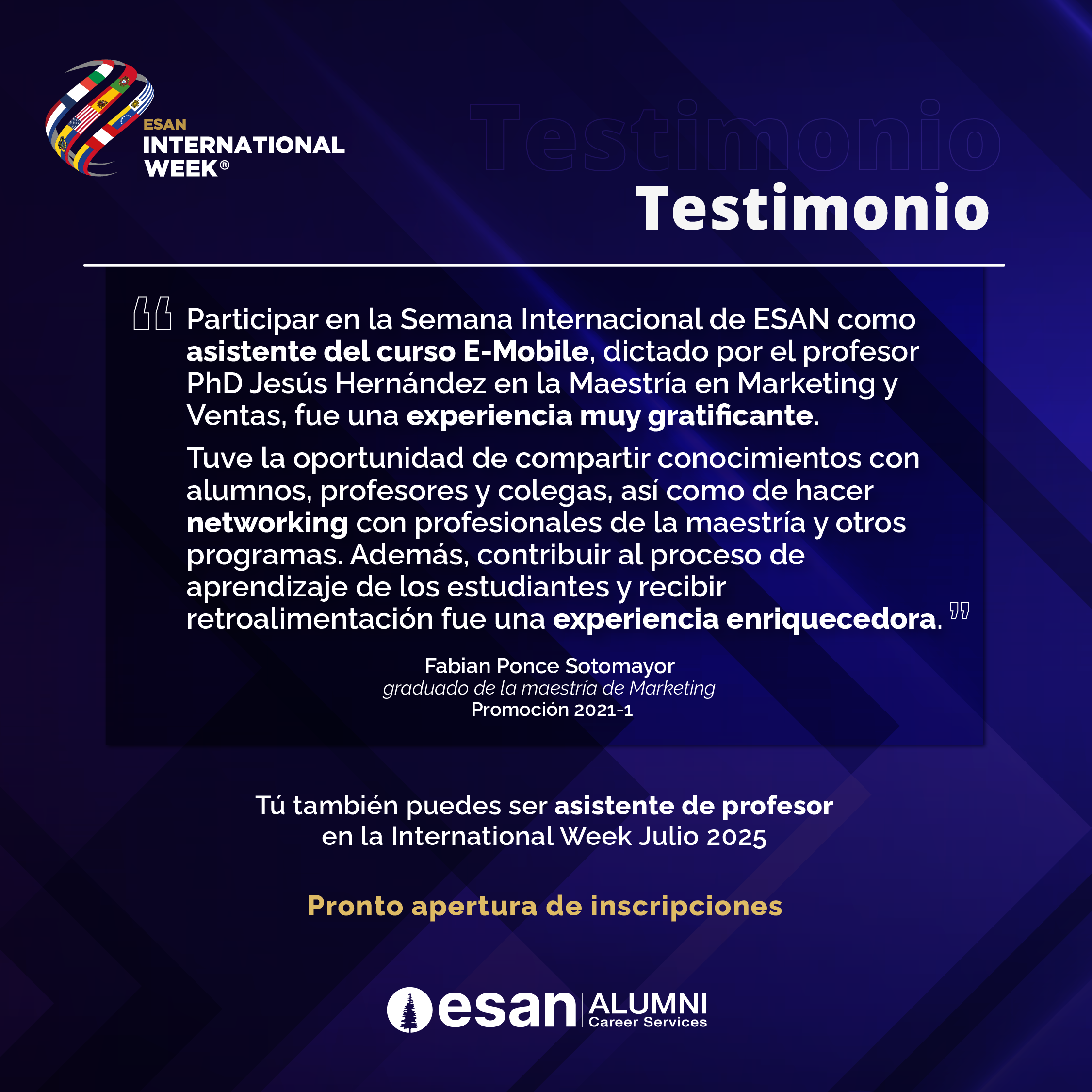 Testimonio
